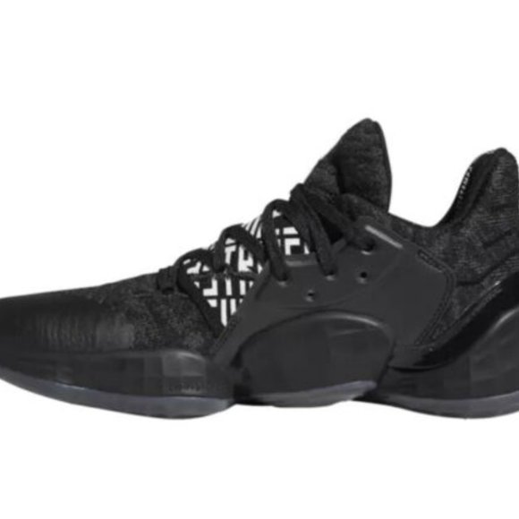 Men's Adidas Harden Vol. 4 Basketball Sneakers - Picture 4 of 6